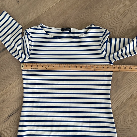 Saint James Dress Propriano Dress Size 8 Striped France Anti UV Protection - Picture 5 of 9